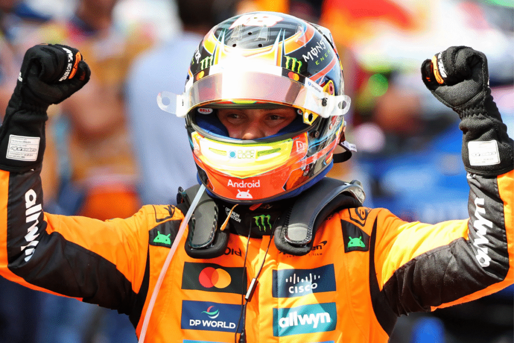 Piastri Sprint Charge