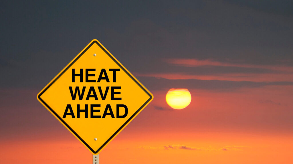 Weekend sport heat risks