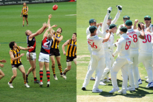 Most popular sports Aussie